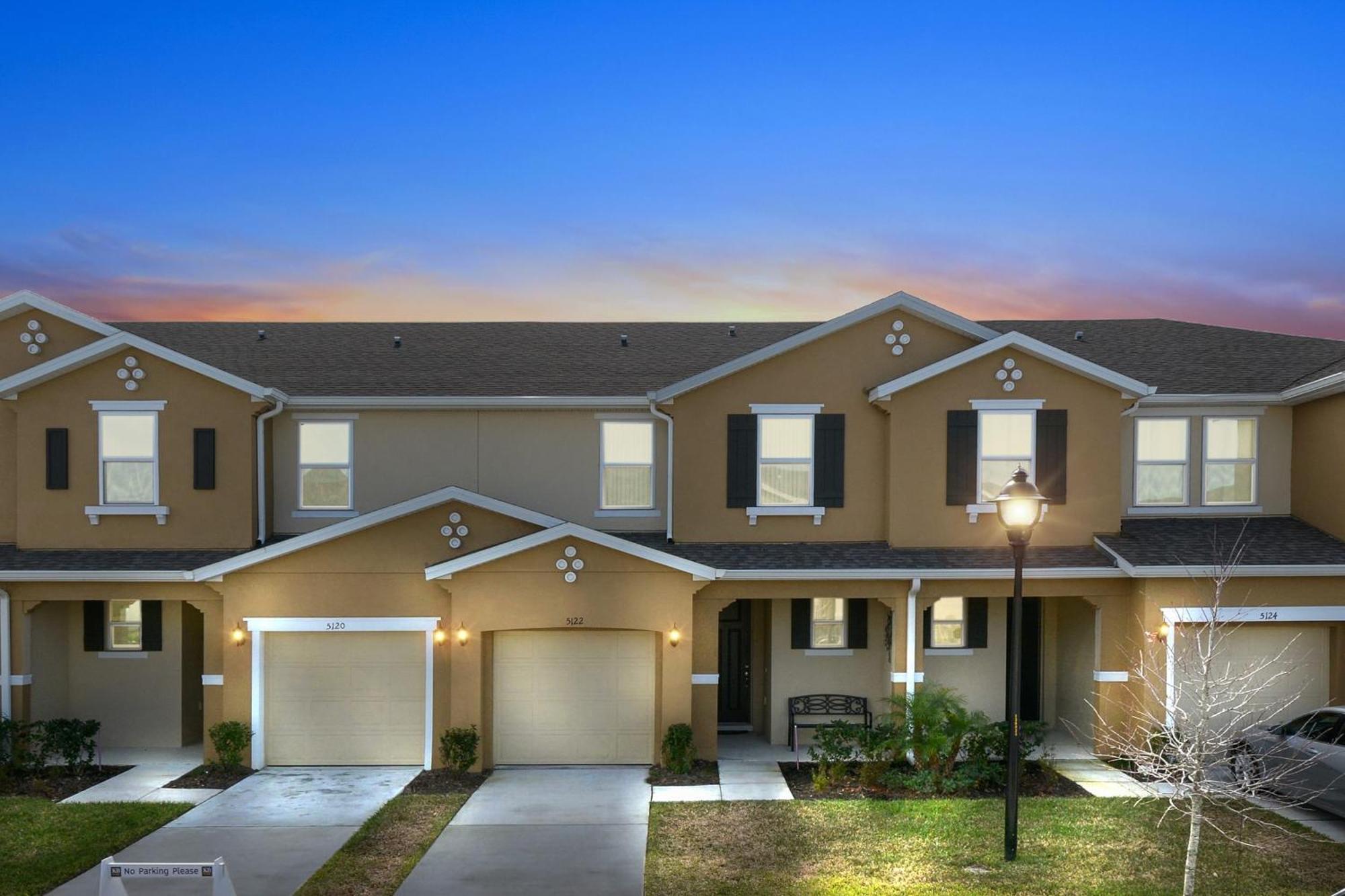 Four Bedrooms Townhome 5122 Kissimmee Eksteriør bilde